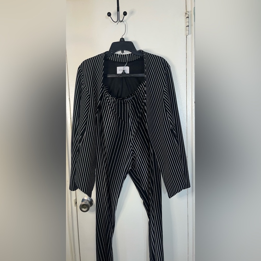 Alfani wide leg pants / bcbg jacket